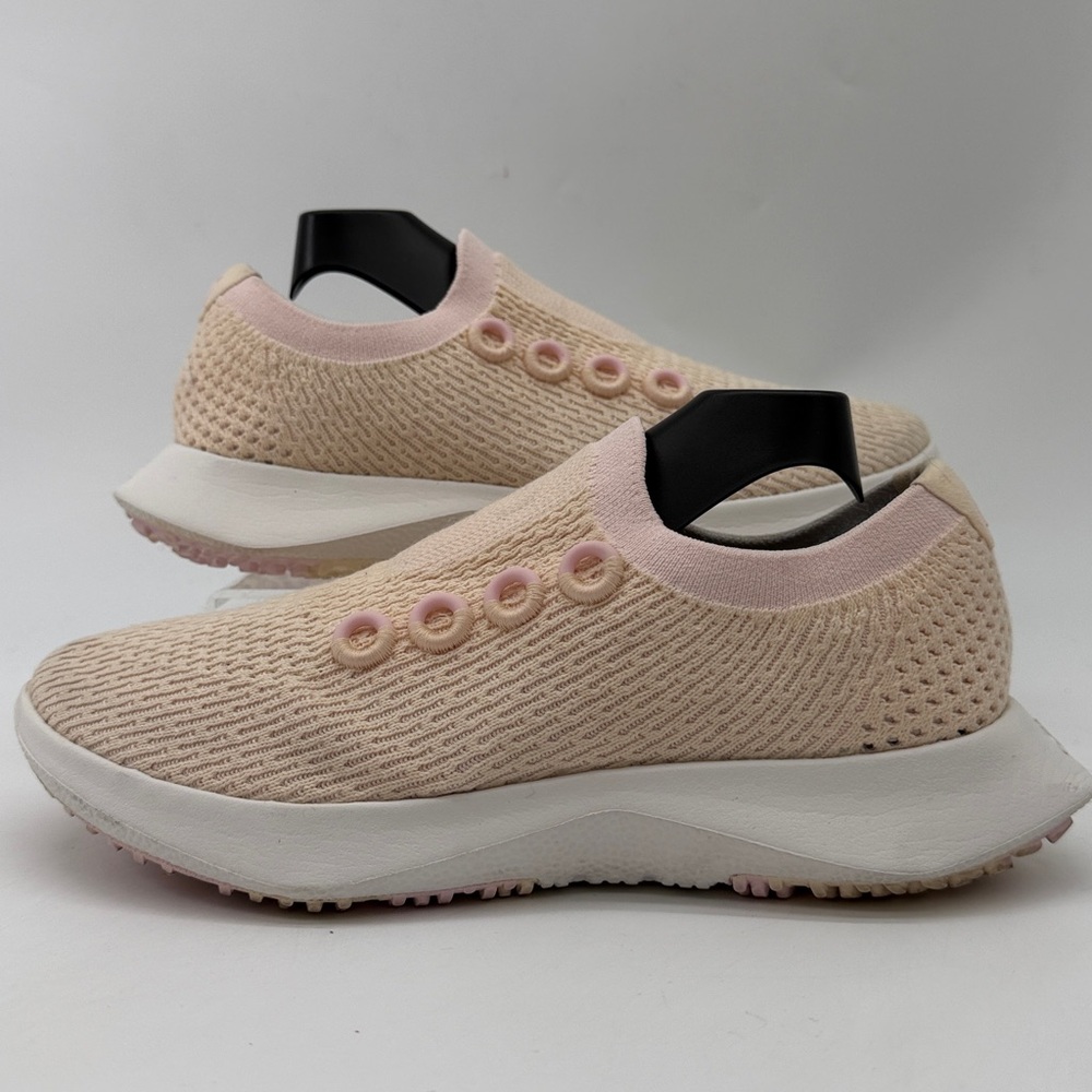 Allbirds Womens Size 9 Tree Dasher Relay Blizzard Cream/Lux Liberty Knit Slip-On